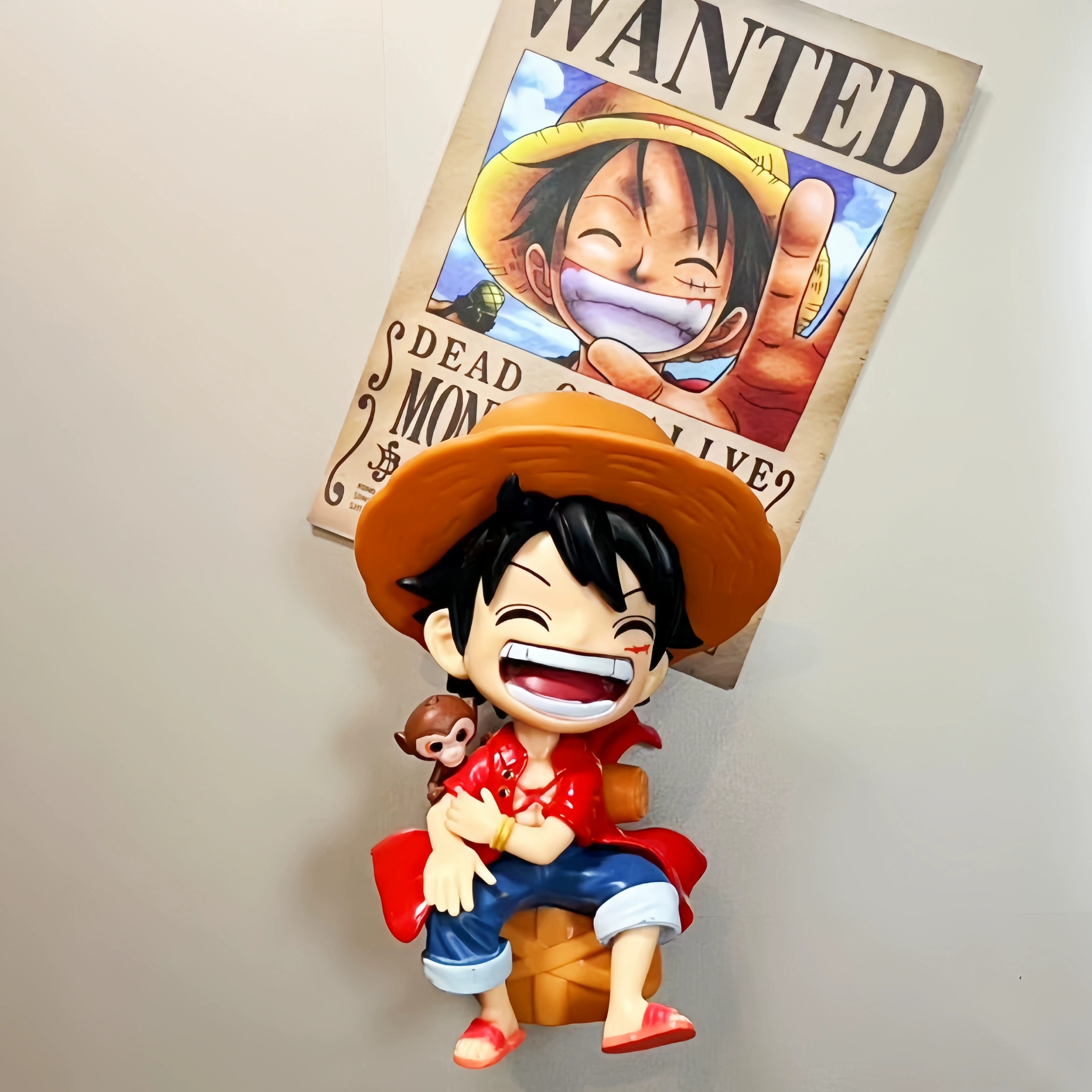 Factory Custom Cute Creative PVC One Piece Fridge Magnets Refrigerator Stickers pic 4