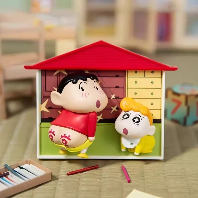 Factory Custom Cute Creative PVC Crayon Shin-chan Fridge Magnets pic 4