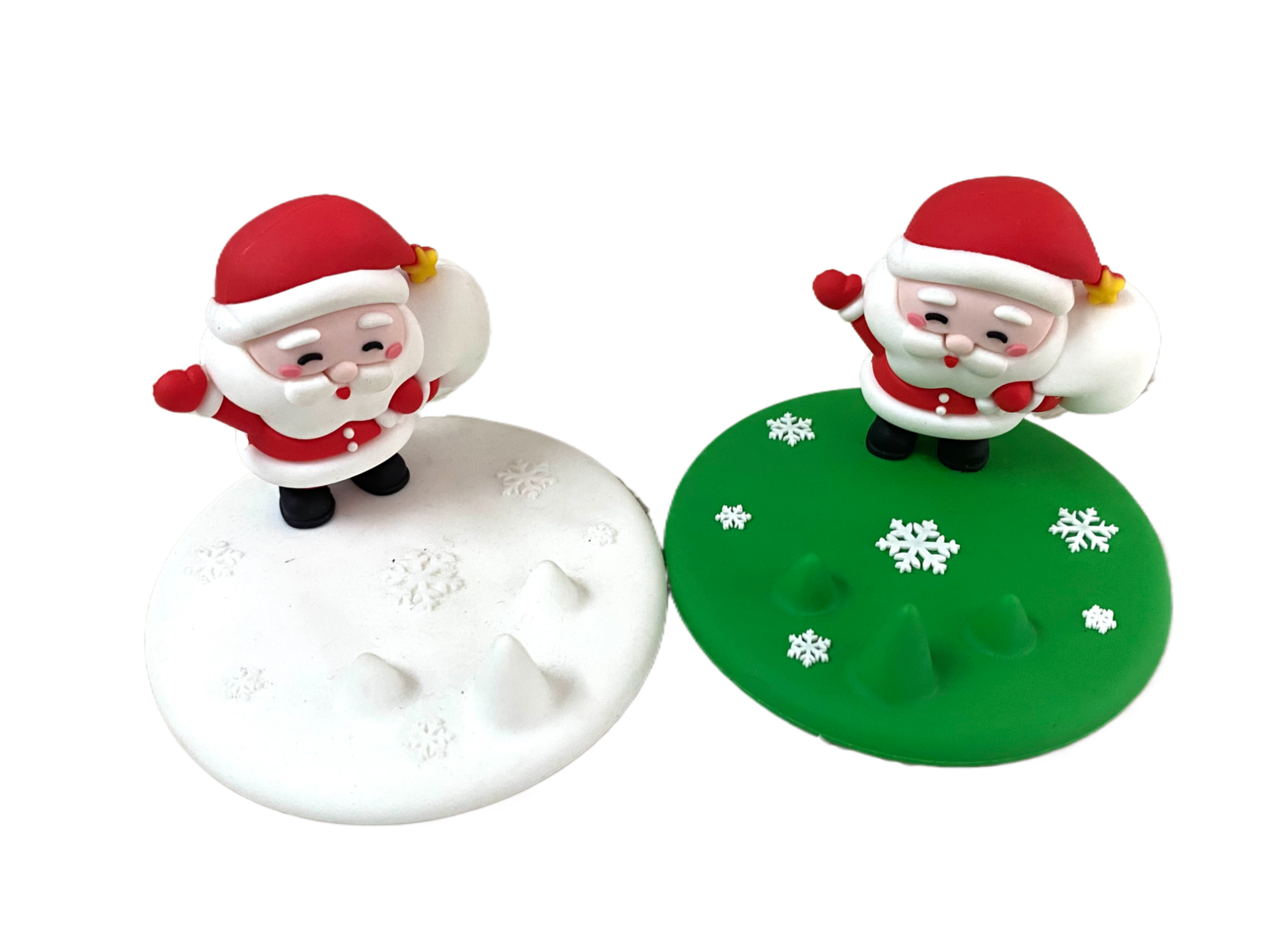 Factory Custom Wholesale 3D PVC Rubber Christmas Theme Action Figure Doll